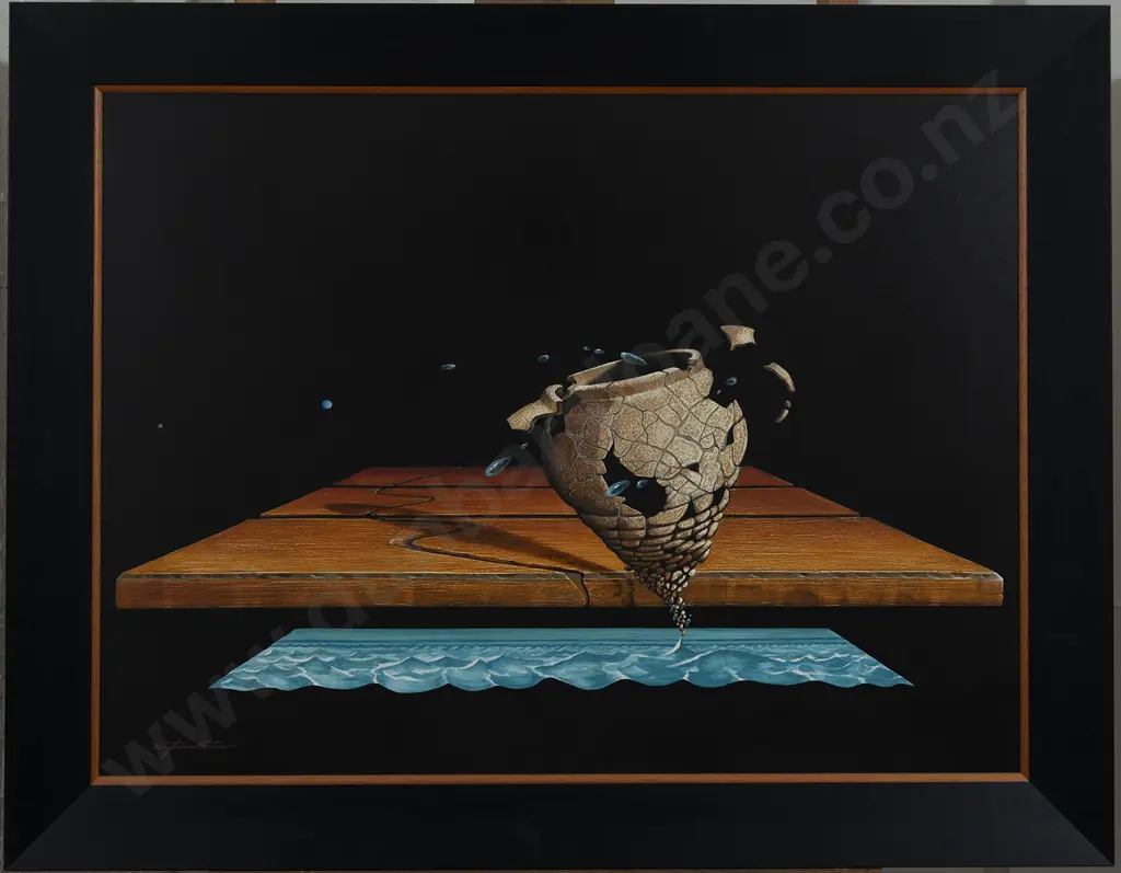 Barry Thomas Weston - The Spinning Water Jug - Table Painting Image 1++