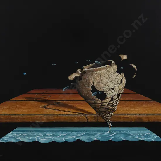 Barry Thomas Weston - The Spinning Water Jug - Table Painting