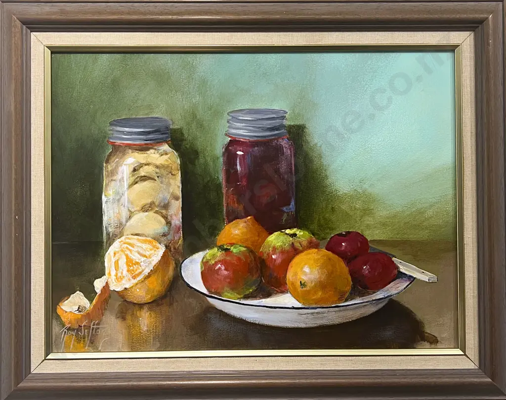 Roy Sefton - Still Life - Oil on Board Image 1++