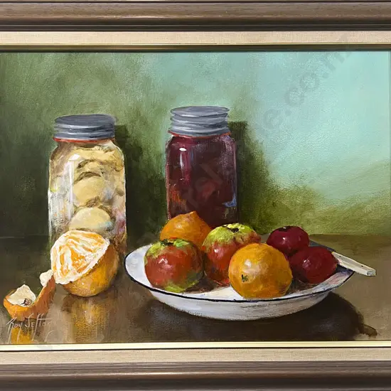 Roy Sefton - Still Life - Oil on Board