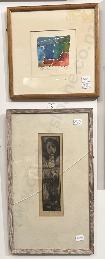 B Goodwin - Land Mosaic I - Watercolour Image 1++