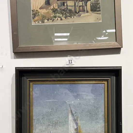 J. D. Perrett - The Pool of Venice - Pastel (With Other)