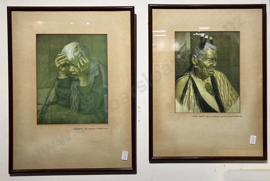 C.F. Goldie Two Framed Prints Image 1++