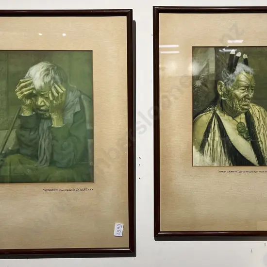 C.F. Goldie Two Framed Prints
