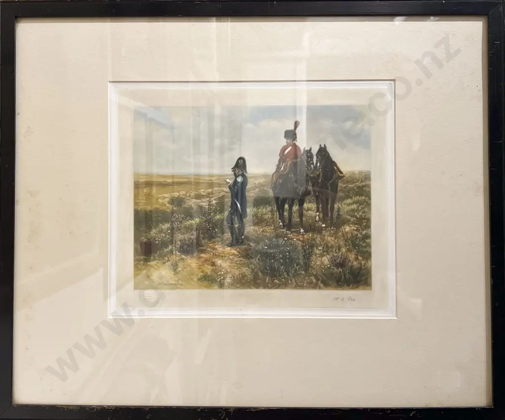 W.A. Cox Artist's Proof Framed Picture Image 1++