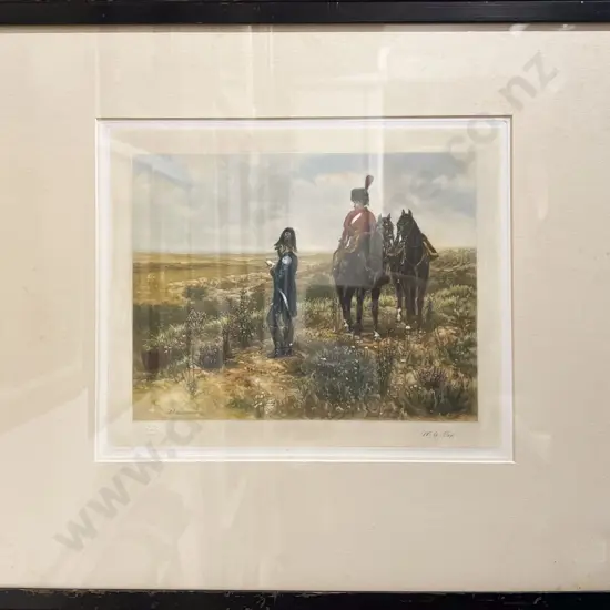 W.A. Cox Artist's Proof Framed Picture