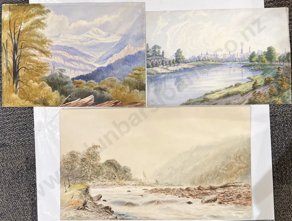 Three Watercolour Landscapes Image 1++