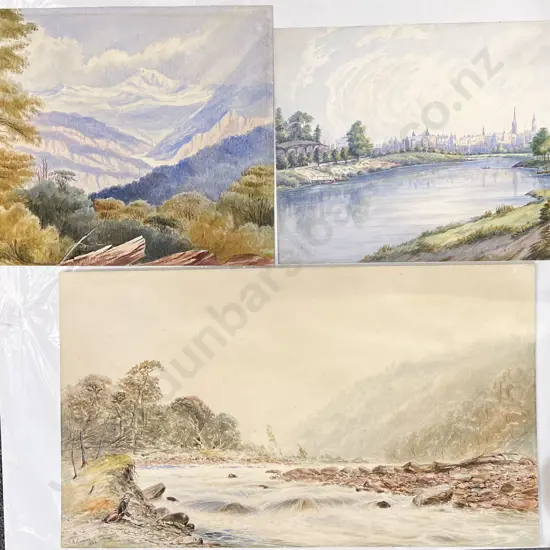 Three Watercolour Landscapes