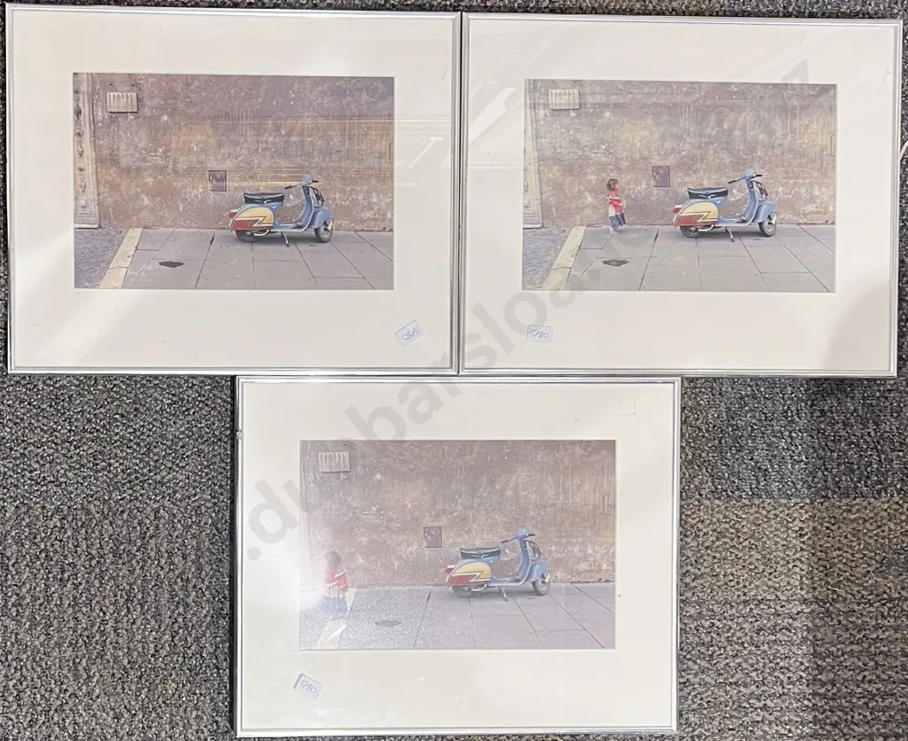 Nine Assorted Framed and Loose Works Image 1++