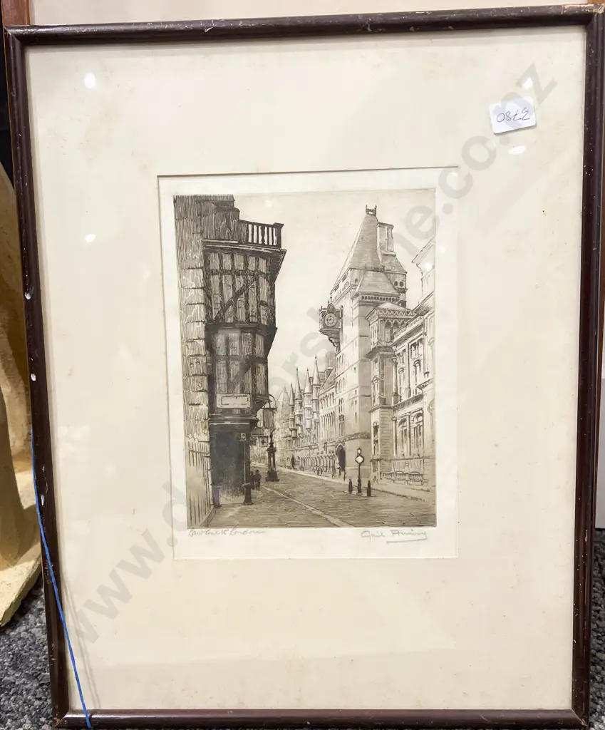 Three Architectural Studies with Landscape Image 1++