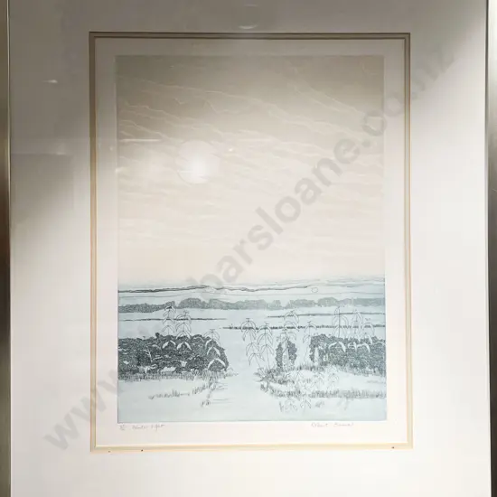 Robert Barnes "Winter Light" Signed Ltd Edition Print