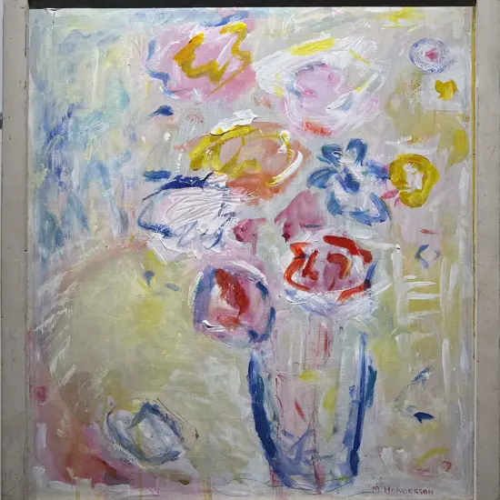 M Henderson - Still Life - Acrylic on board