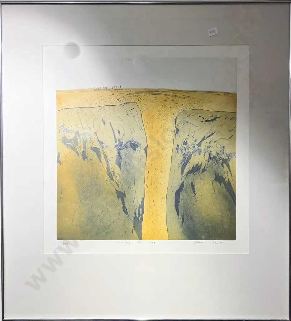 Perry Davies "Risking the Edge" Ltd Edition Print Image 1++
