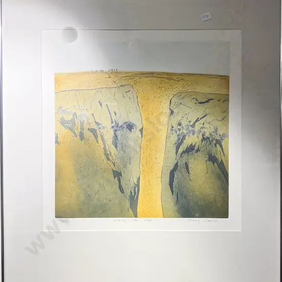 Perry Davies "Risking the Edge" Ltd Edition Print
