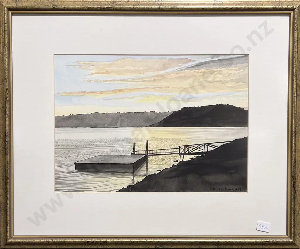 Five Assorted Framed Prints and Originals Image 1++
