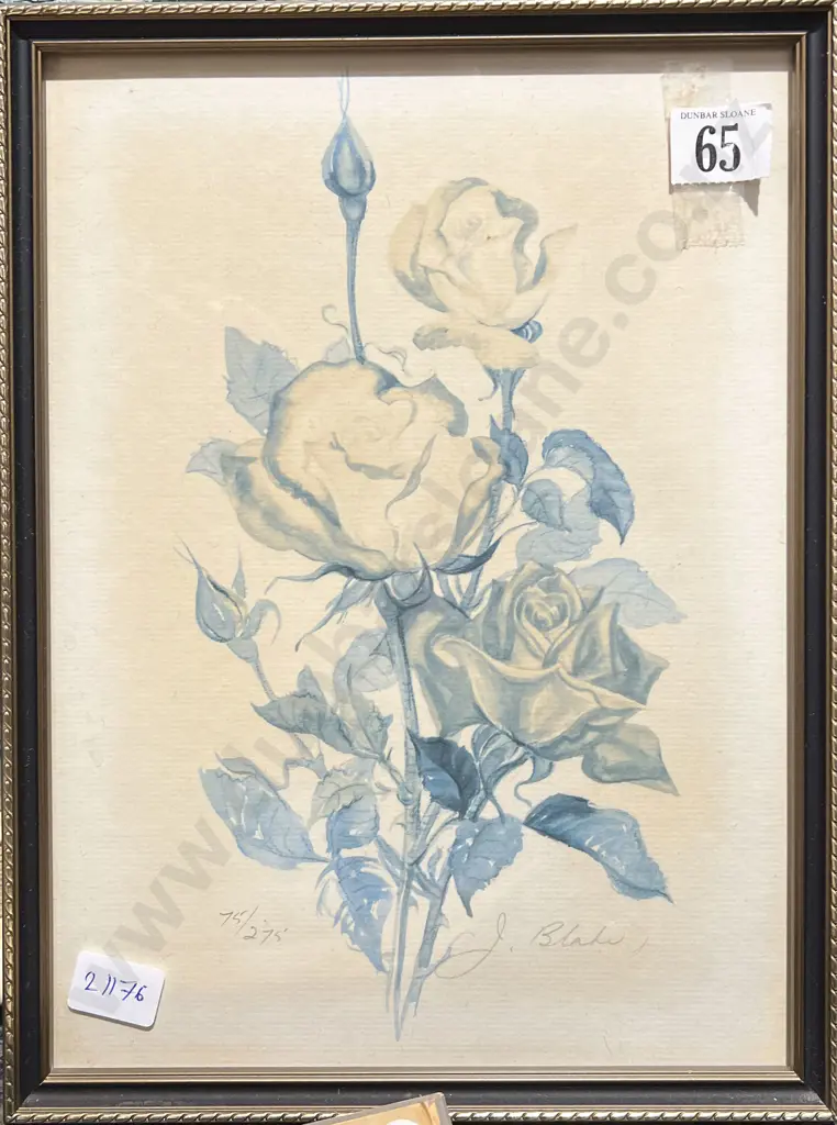 Five Assorted Framed Prints and Originals Image 1++