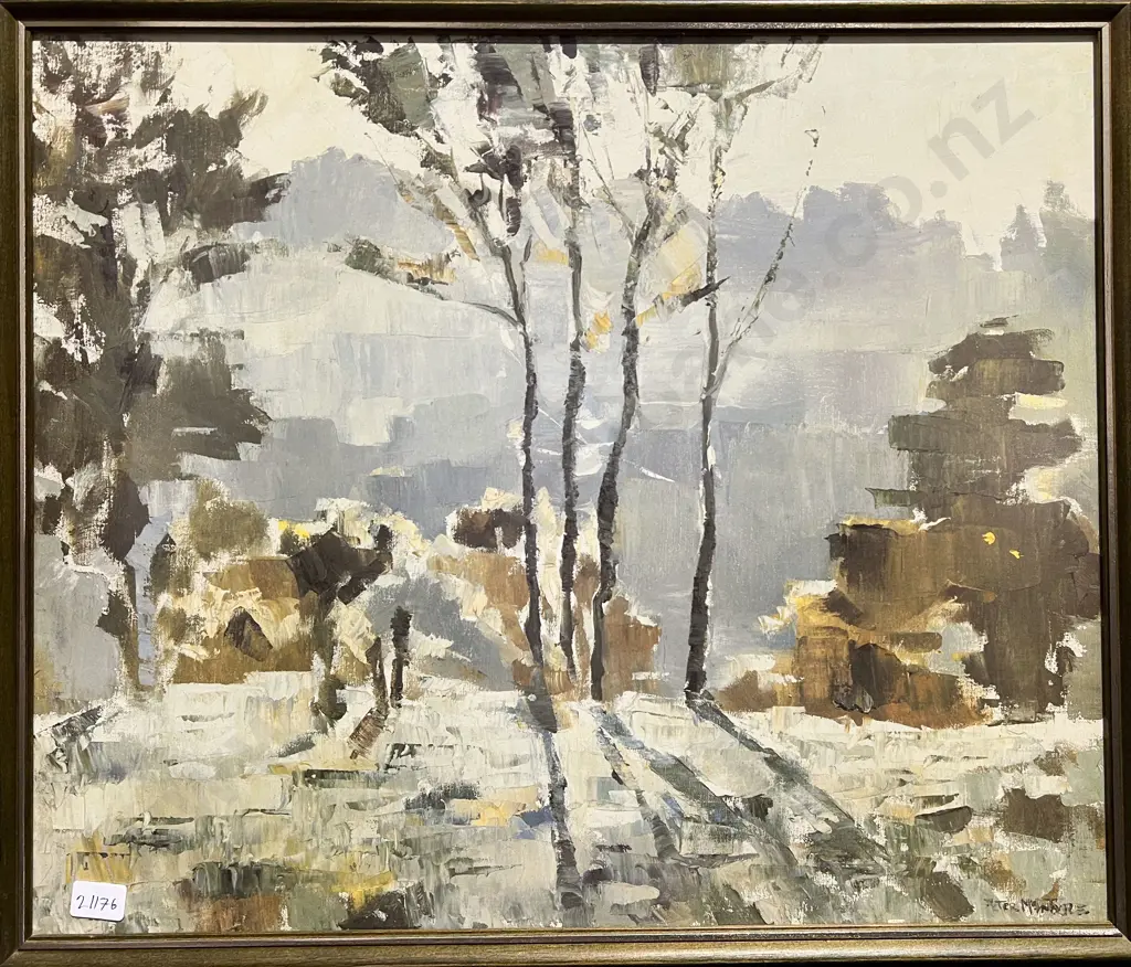 Five Assorted Framed Prints and Originals Image 1++