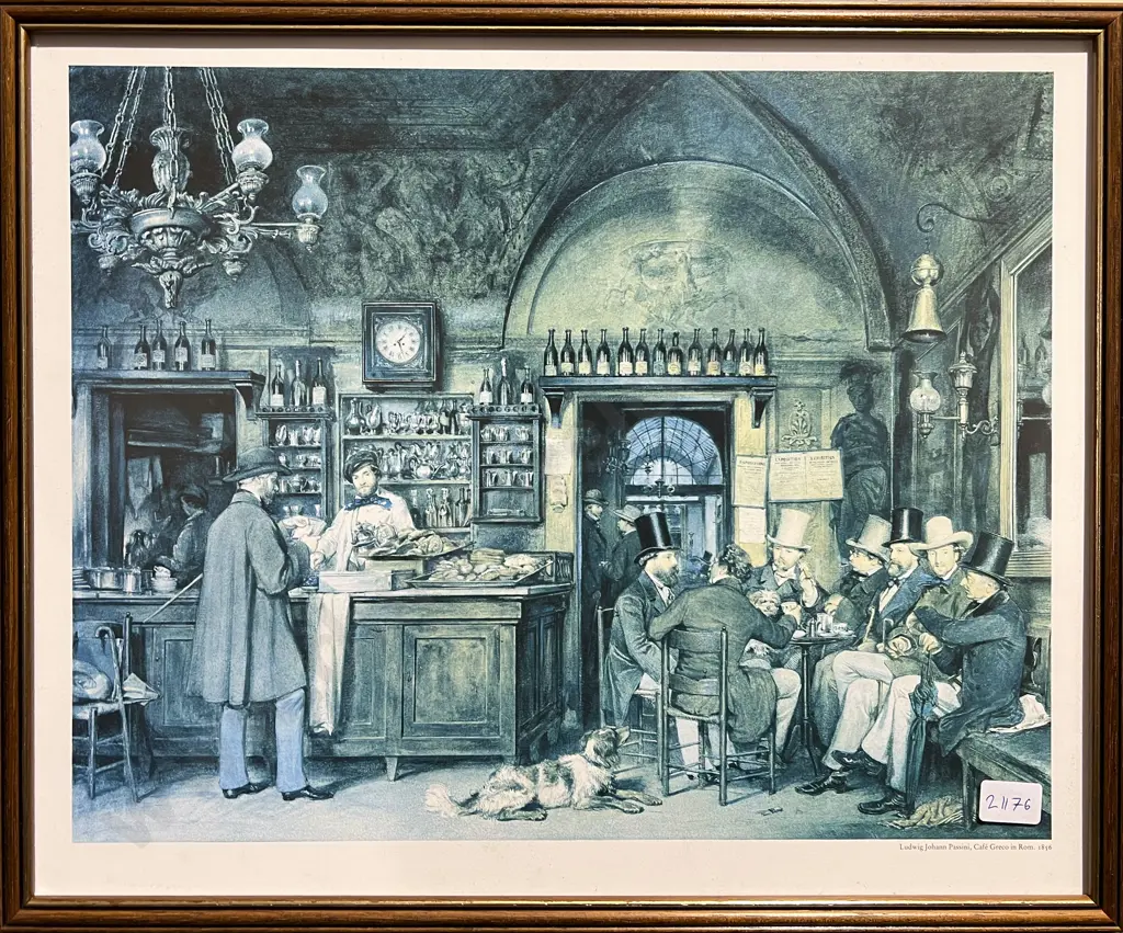 Five Assorted Framed Prints and Originals Image 1++