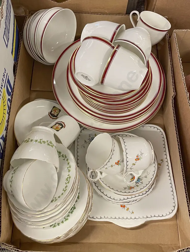 Box of Assorted Fancy Tea China Image 1++