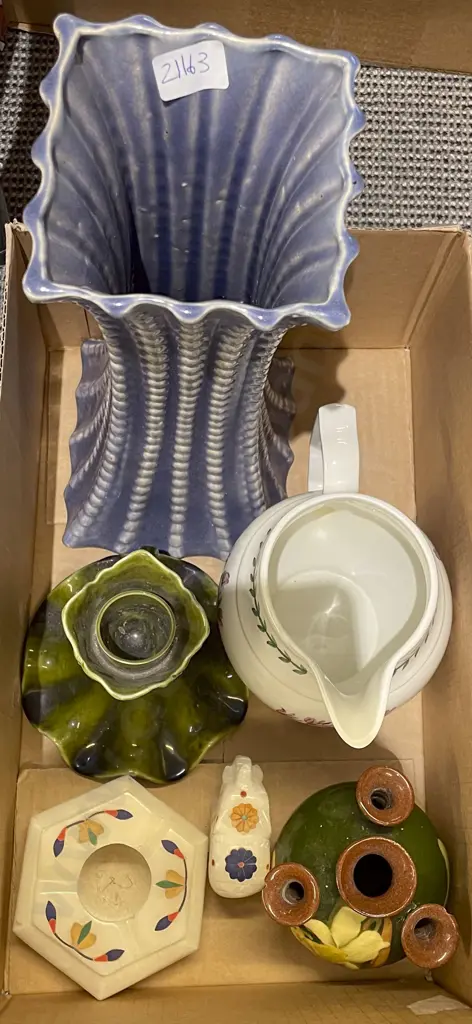 Small Box of Assorted including Portmerion Jug Image 1++