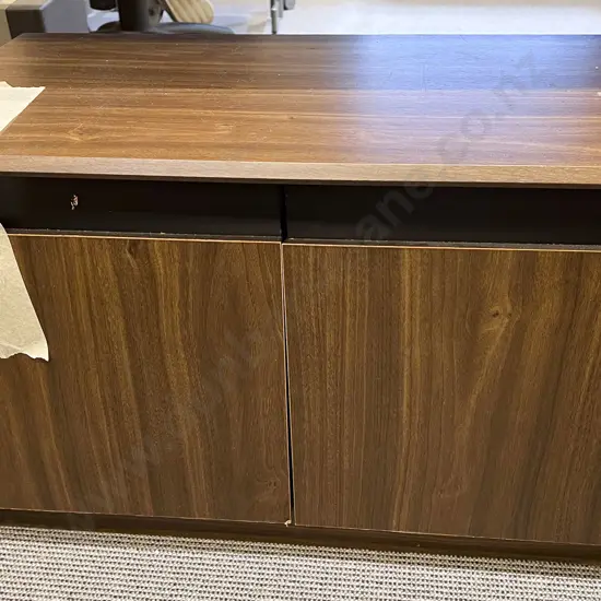 Small Cabinet with Assorted Cassette Tapes