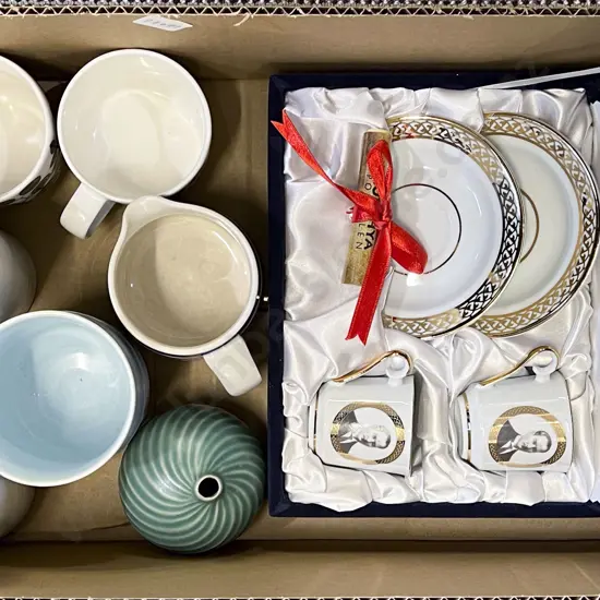 Box of Assorted including TG Green Jug etc