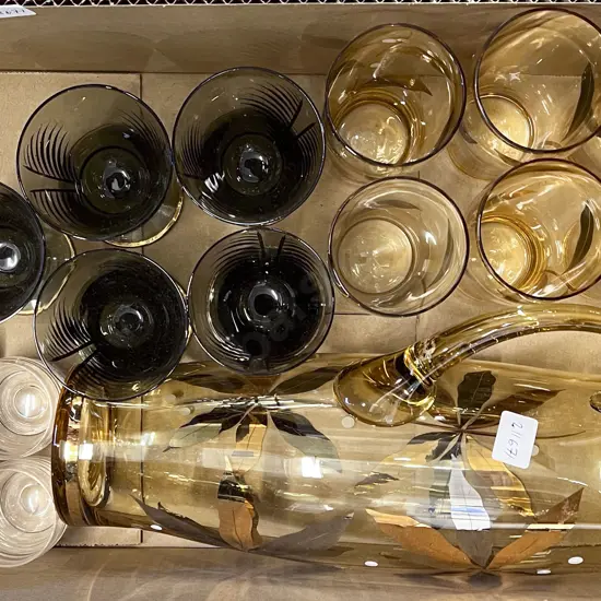 Quantity of Assorted Glassware including Lemonade Set
