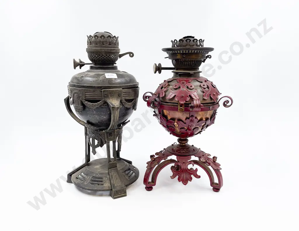 Two Kerosene Lamps Image 1++
