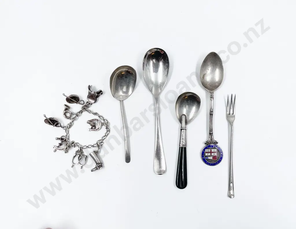 Small Quantity of Assorted S/S Together with Silver Charm Bracelet Image 1++