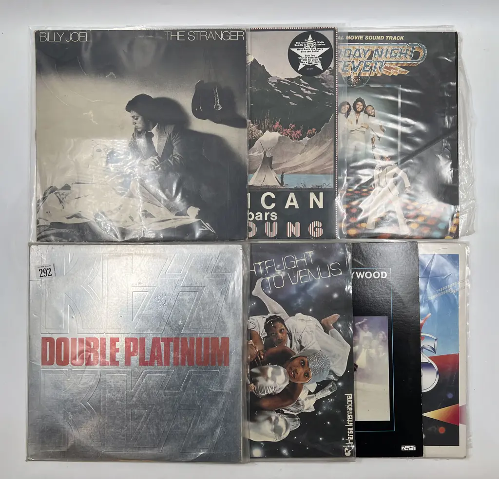 Eight Assorted Vintage Records Image 1++