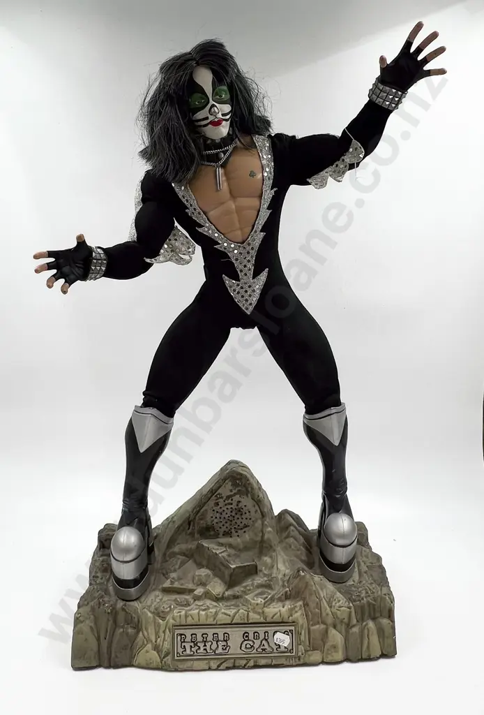 Musical Display Figure "Peter Criss" (KISS) Image 1++
