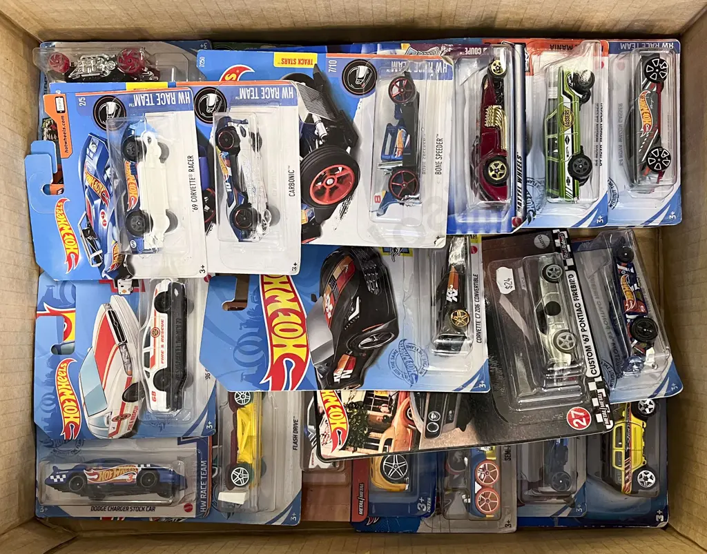 24 Boxed Hot Wheel Models Image 1++