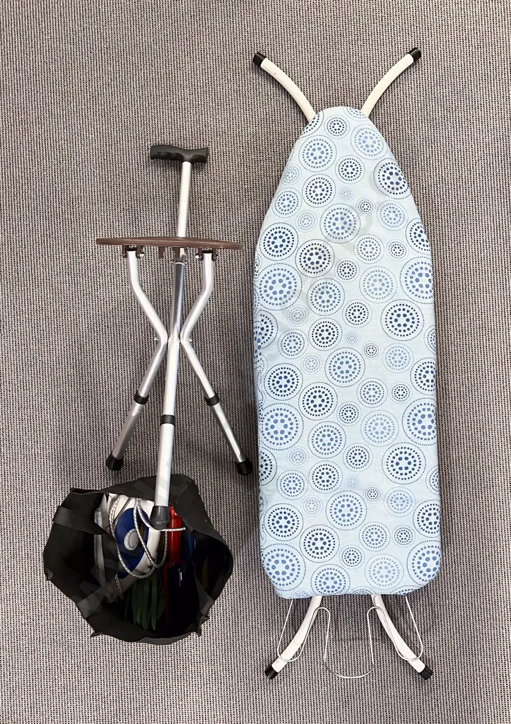 Quantity of Assorted Including Iron & Board and Walker/Sitter etc Image 1++