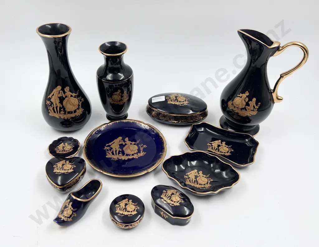Box Quantity of Assorted Limoges Image 1++