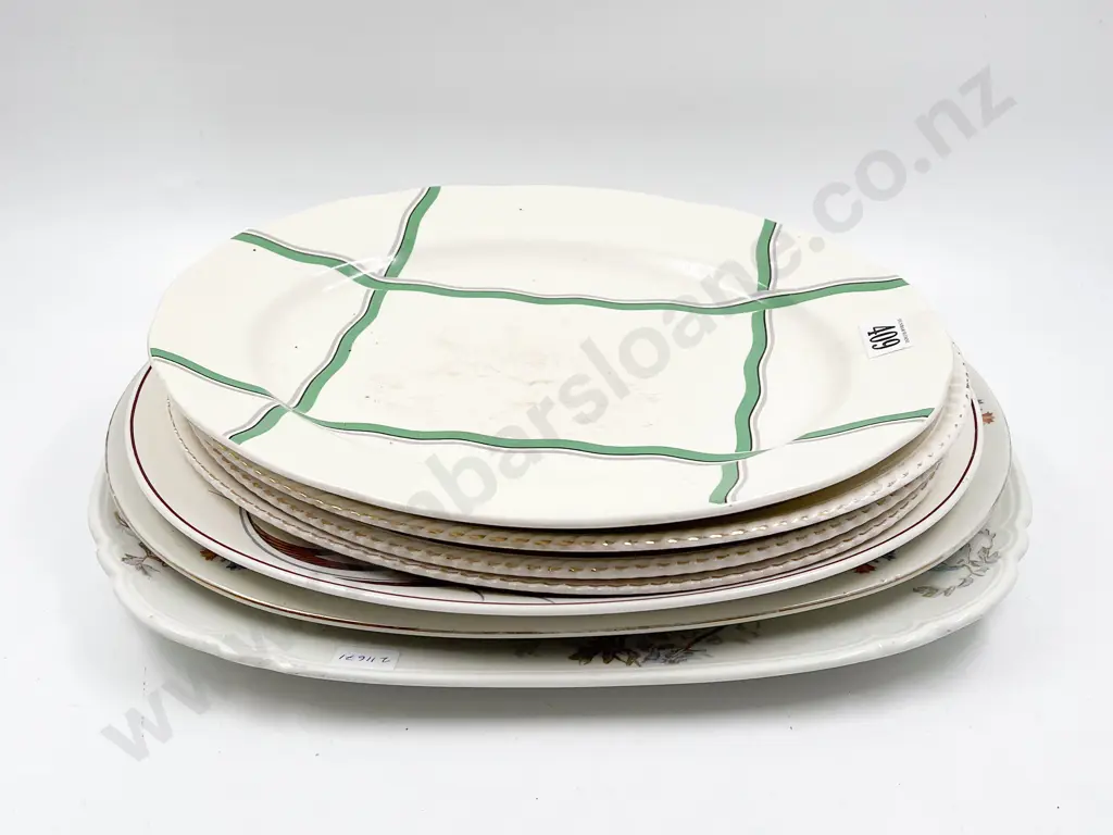 Seven Assorted Meat Plates Image 1++