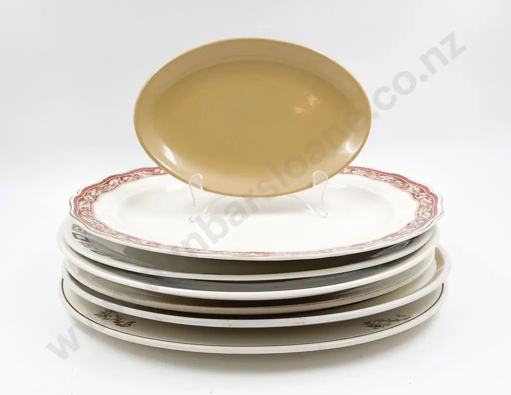 Seven Assorted Meat Plates etc Image 1++