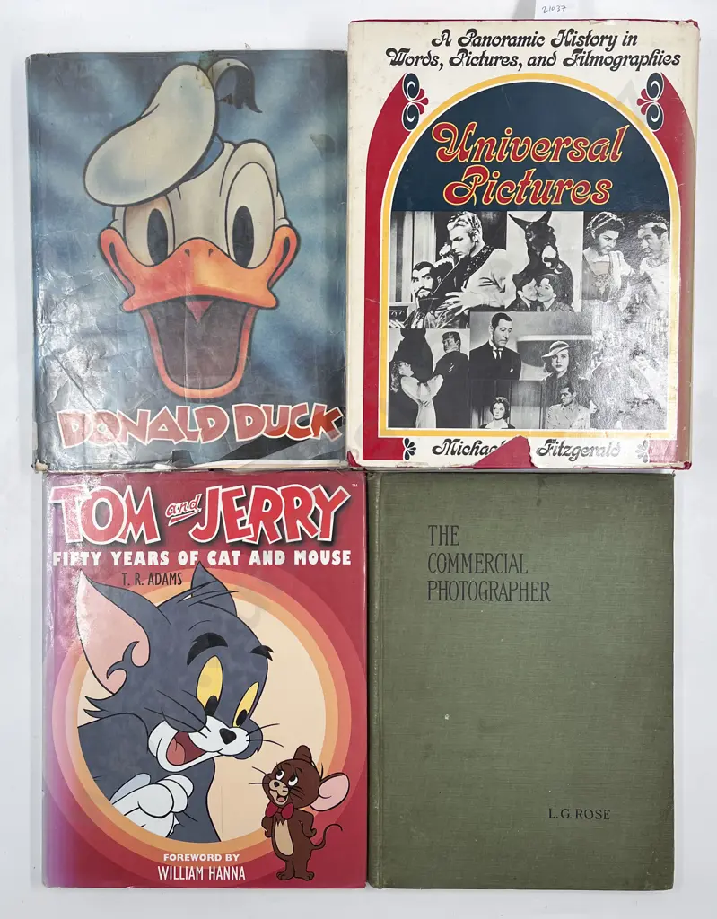 Disney's Donald Duck with a Panoramic History of Universal Studios Image 1++