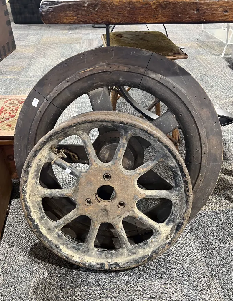 Vintage Wheel Mould and Other Image 1++