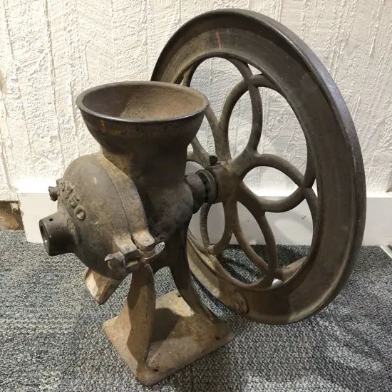 Vintage Wrought Metal Grinder