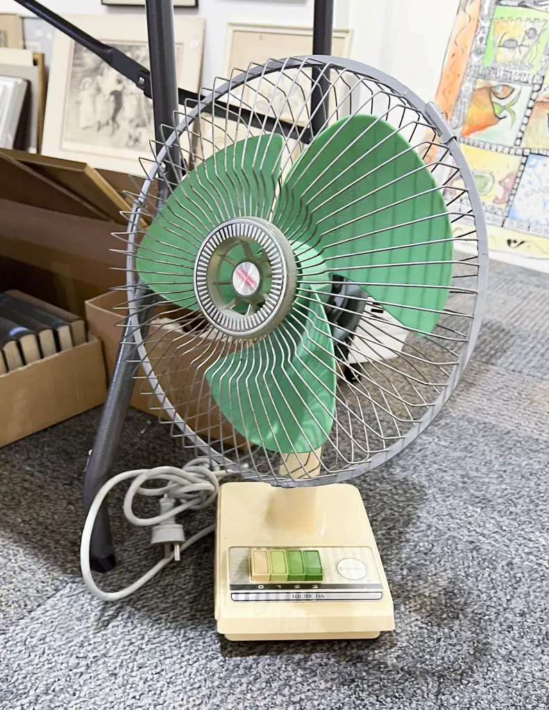 Vintage Desk Fan Image 1++