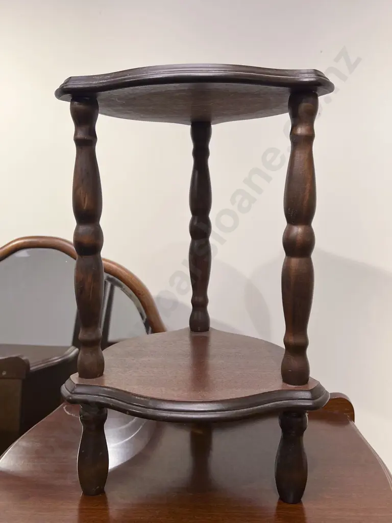 Nest of Three Tables Together with Two Tier Occasional Table Image 1++