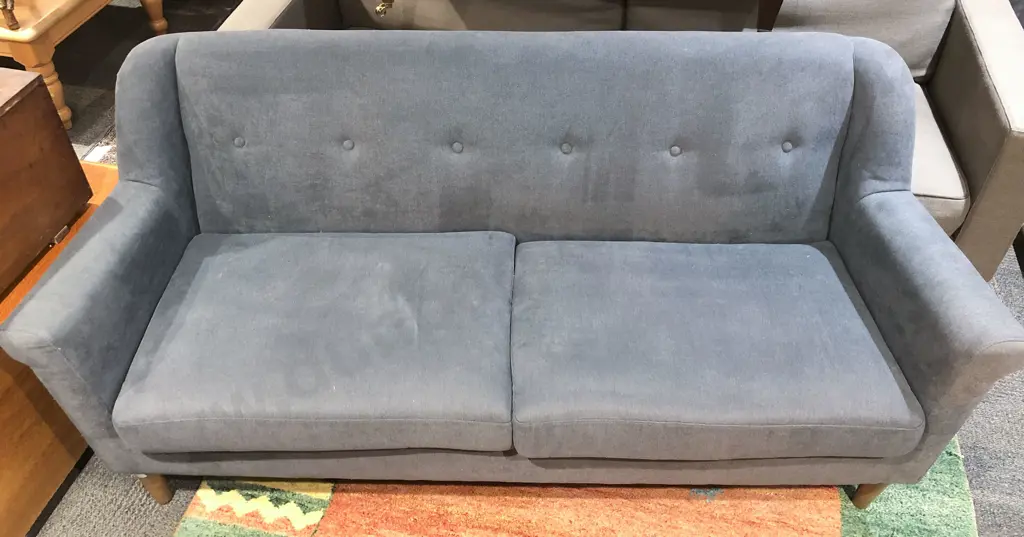 Two Seater Button Back Sofa Image 1++