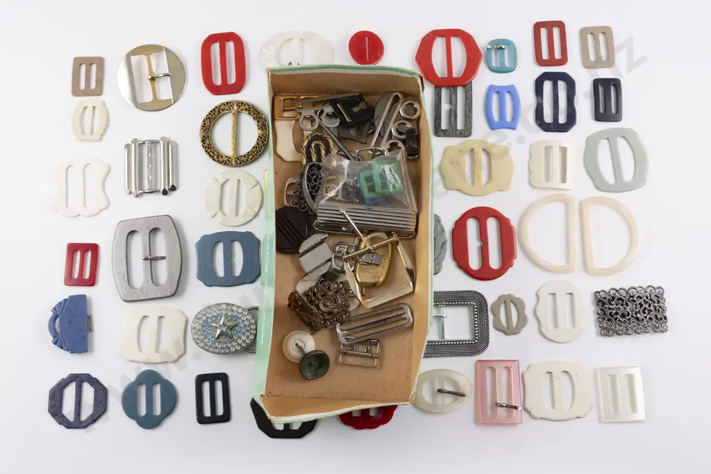 Mixed Collection Vintage Dress Buckles Image 1++