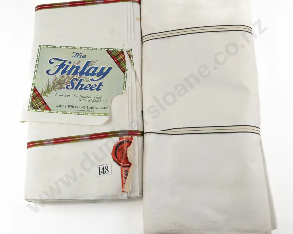 Two Pair Vintage Linen Single Sheets Image 1++