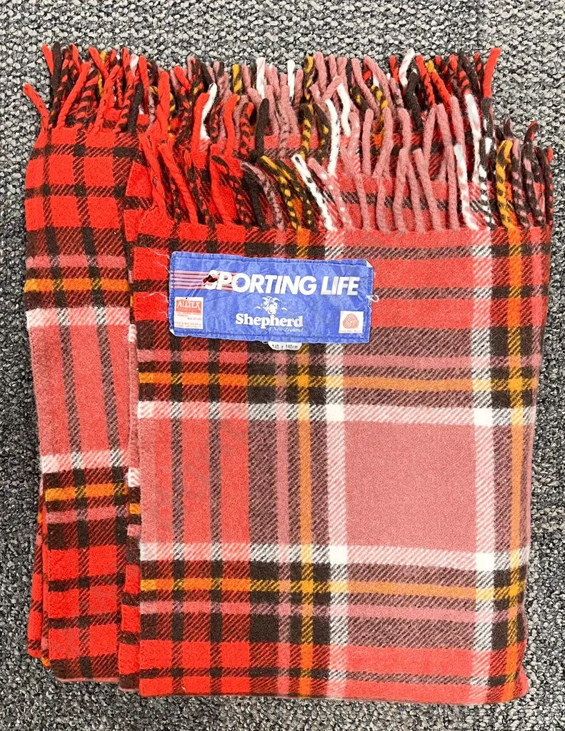 Shepherd Sporting Life Pure New Wool Travel Rug Image 1++