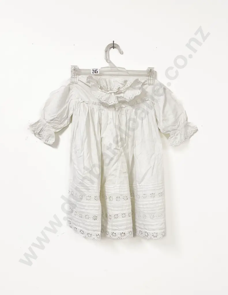 Two Cotton & Fine Lawn Toddler Dresses & Petticoat Image 1++