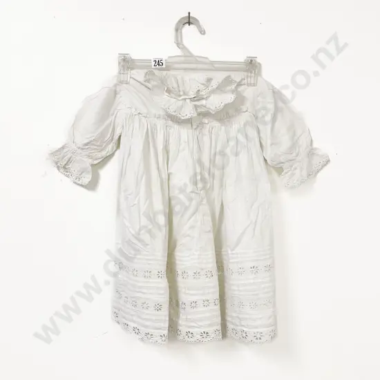 Two Cotton & Fine Lawn Toddler Dresses & Petticoat