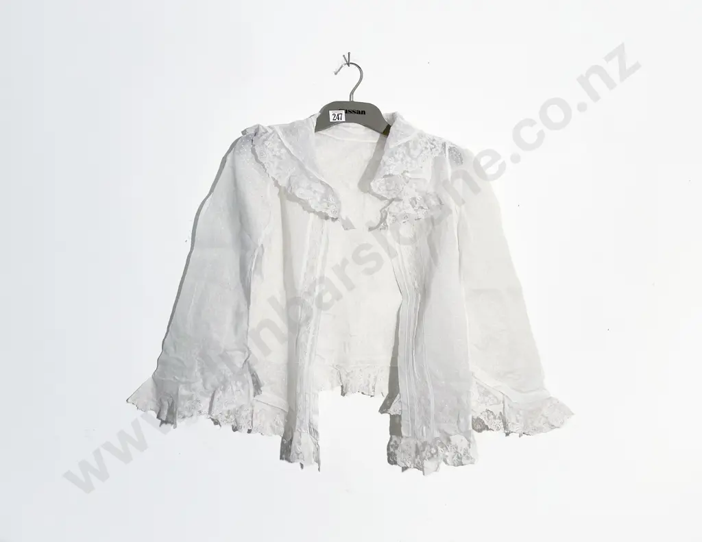 Victorian Cotton & Broderie Anglaise aLace Camisole & Fine Lawn & Lace Chemise Image 1++