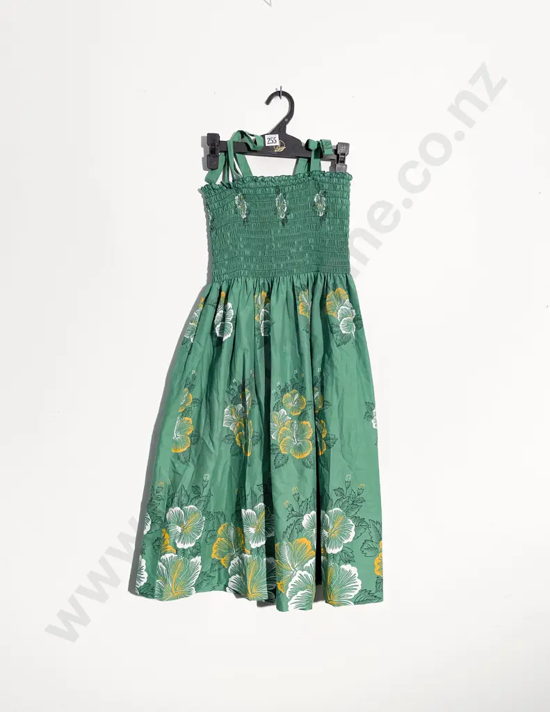 C1970s Shirred Sundress Image 1++