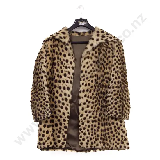 Vintage Cheetah Fur Jacket